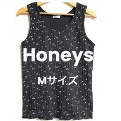 Honeys 花柄タンクトップ　ダークグレー　Mサイズのサムネイル