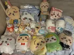 ちいかわグッズ　まとめ売り約40点　ぬいぐるみ　フィギュア　くじ上位賞