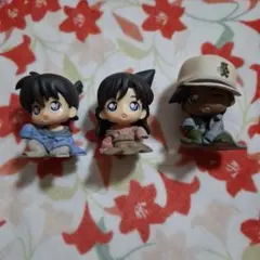 名探偵コナン　ちぢませ隊　工藤新一　毛利蘭　服部平次