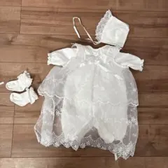 ベビーおくるみ　ドレス　セット