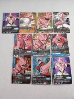 ドラゴンボールZ 魔人ブウ トレーディングカード 10枚セット
