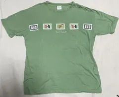 カールヘルム　ピンクハウス　Karl helmut ワッペン　Tシャツ　半袖　緑