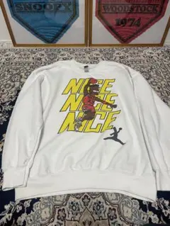 激レア 90s NIKE デニスロッドマン スウェット トレーナー - メルカリ