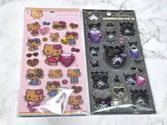 【正規品】キラキララインストーンシールハローキティ　クロミ　匿名配送　①