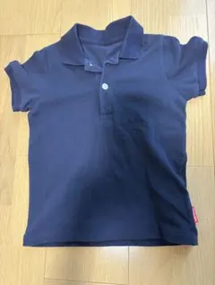 ミキハウス ネイビー ポロシャツ 100cm