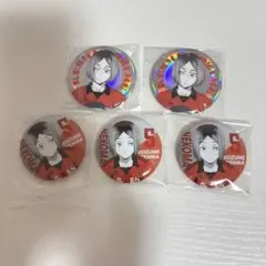 ハイキュー 孤爪研磨 ポートレートシャイニー 缶バッジ