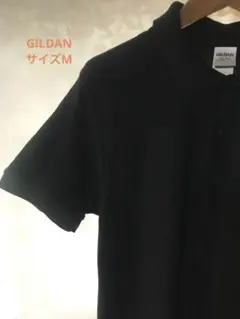 GILDAN ギルダン　ポロシャツ　黒のサムネイル
