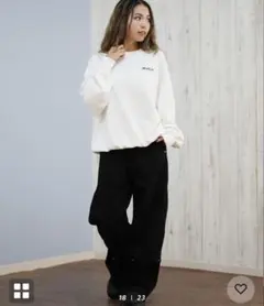 RVCA ルーカ トレーナー スウェット レディース バックプリント ロゴのサムネイル