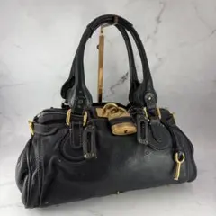 【美品】 クロエ パディントン ハンドバッグ ボストン 鍵 カデナ y2k