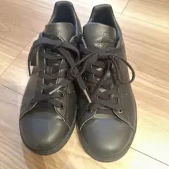 adidas スタンスミス　ブラック　23.5cm