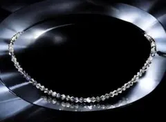 ROYAL JEWELRY プラチナ850 ブルースピネルクリスタルネックレスのサムネイル