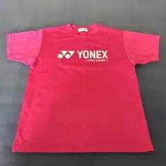 美品YONEXバドミントンTシャツピンクSサイズバックプリントパンダヨネックスのサムネイル
