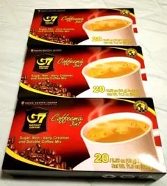 G7 Coffeemix 3in1 インスタントコーヒー 3箱セットのサムネイル
