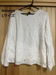 Honeys レースブラウス
