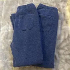 ユニクロ　フリースレギンス 110サイズ　2本