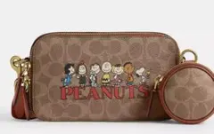 COACH PEANUTS ショルダーバッグ