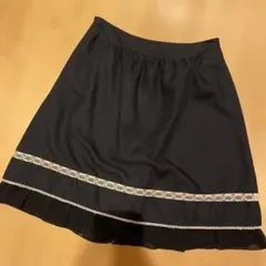 フレアスカート レーストリム付き　M 38 入学式　入園式