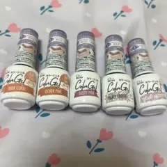 カラージェルネイル5色セット