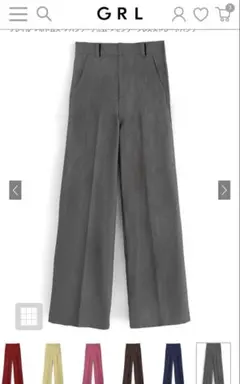 センタープレスストレートパンツ[ai07]