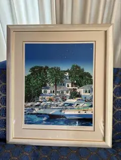 鈴木英人 【パラダイスアワー】 シルクスクリーン　直筆サイン　エディション有り 2025年最新】鈴木英人 シルクスクリーンの人気アイテム - メルカリ