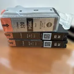 Canon プリンターインク BCI-320PGBK BCI-351 3点セット