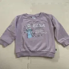 新品　タグ付き　アナと雪の女王　アナ雪　エルサ　長袖　トレーナー　サイズ90