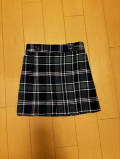 チェックスカート 120-130cm