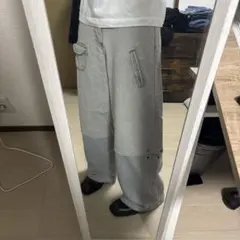 SWEAT PANEL BAGGY PANTS/スウェットパネルバギーパンツ | Mercari