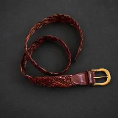 COACH コーチ レザーメッシュベルトのサムネイル