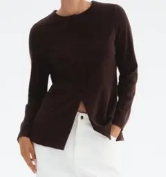 新品未使用　ダークブラウンジャケット　USサイズS