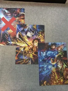 鬼滅の刃　キービジュアル　A 4クリアファイル2枚セット　未開封