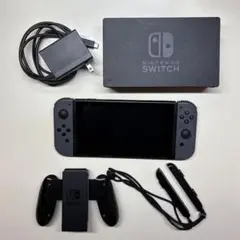 Nintendo Switch 本体セット（グレー）動作確認済 ※箱なし