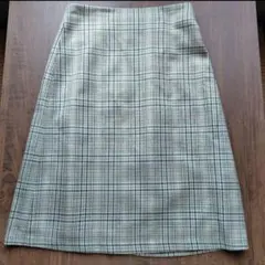 Jewel Changes チェック柄タイトスカート 34