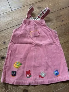 ♡ミキハウス♡コーデュロイ♡ジャンパースカート90size♡