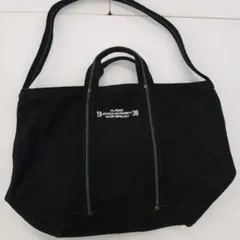 ORNÉ 2WAY キャンバストートバッグ ブラックのサムネイル