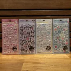 【正規品】【店頭購入】サンリオ ボンボンドロップシール第2弾 4枚セット