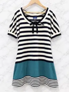 BURBERRY BLUE LABEL 半袖　ミニワンピース チュニック