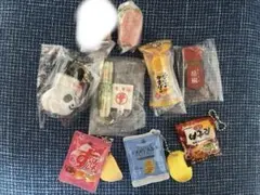 食品　ミニチュア　ガチャ　まとめ売り　エステー　湖池屋　丸善　味の素