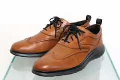美品 cole haan 3.ゼログランド レザースニーカー 8.5 26cm