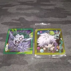HUNTER×HUNTERシールウエハース　ラモット&キルアVSバブルホース2枚