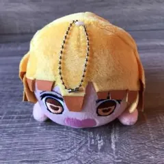 鬼滅の刃　我妻善一　ぜんいつ　キーホルダー　ぬいぐるみ　寝そべり