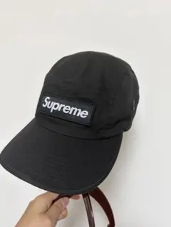 K*様 supreme ナイロンブラックキャップ - メルカリ