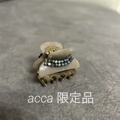 美品 acca アッカ クリップ ラインストーン コラーナ マーブル - メルカリ