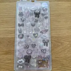 【新品未開封】ボンボンドロップシール グレー