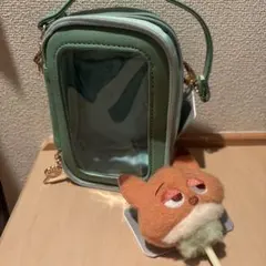 ディズニーストア ズートピア ニック ぬいぐるみキーチェーン・ポーチ