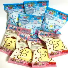 サンリオ バスボール シナモロール ポムポムプリン 8個セットのサムネイル