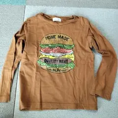 B.ROOM ハンバーガー長袖カットソー 110