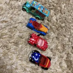 ディズニーリゾート　トミカ4台セット