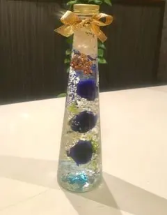 ハーバリウム  ロイヤルブルー