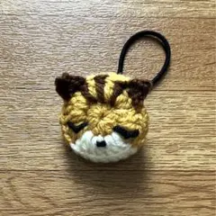 ハンドメイド☆ヘアゴム　くるみボタン　4